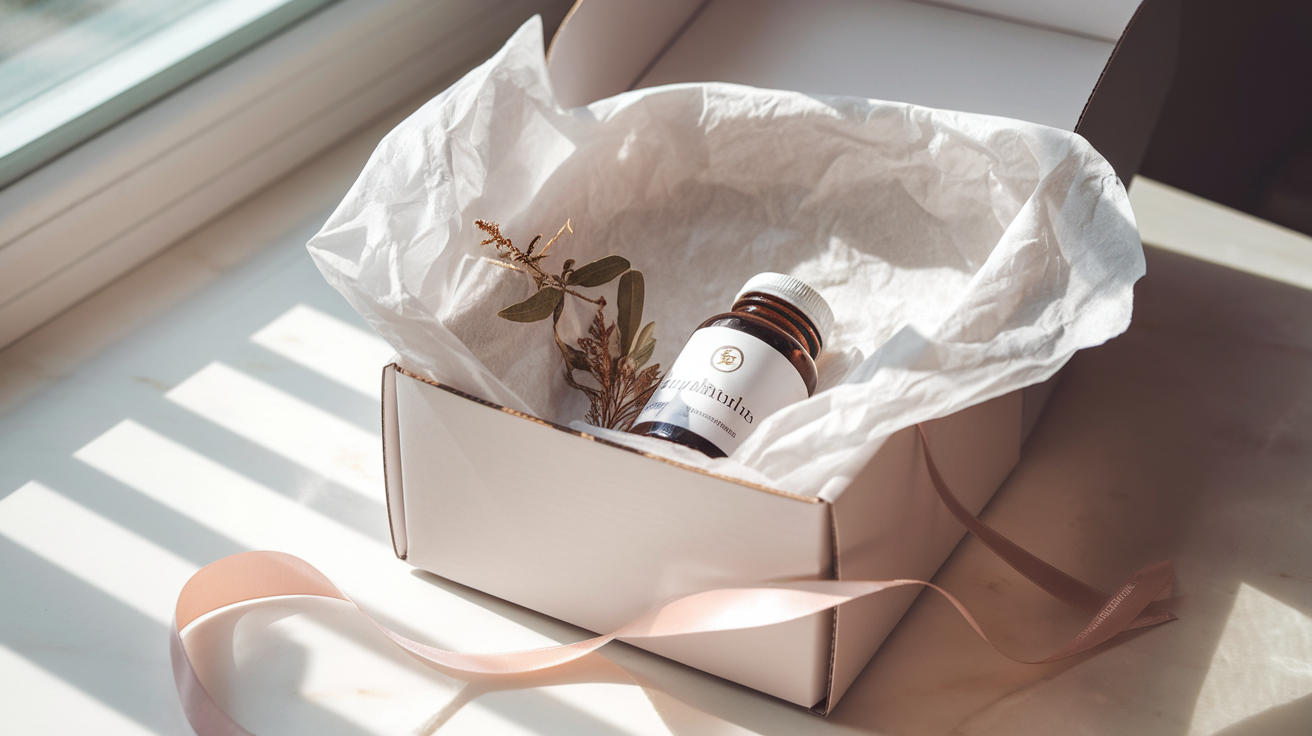 VitaLuna bezorgverpakking